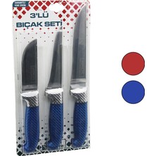 Go İthalat 3pcs Bilezikli Kurban Bıçak Seti BP-320Y--BP-036K--BP-0403 No:2 Kemik Sıyırma - No:0 Yüzme - No:3 Et Kurban Bıçak (5477)