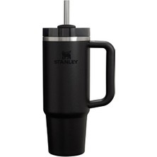 Stanley Quencher H2.o Flowstate Tumbler Pipetli Termos Siyah 0.89 Litre