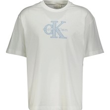 Calvin Klein Jeans Erkek Tişört LV04RF819G Beyaz