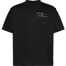Calvin Klein Jeans Erkek Tişört LV04RE828G Siyah
