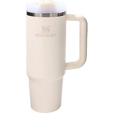 Stanley Quencher H2.o Flowstate Tumbler Pipetli Termos Cream 0.89 Litre