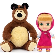 Giochi Preziosi Masha ve Koca Ayı 20 cm Pelüş 12 cm Bebek