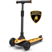 Lamborghini Sarı Scooter Işıklı Tekerlek LB2005