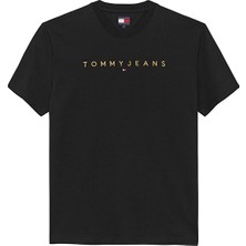 Tommy Jeans Erkek Tişört DM0DM20744 Turuncu