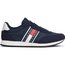 Tommy Jeans Erkek Classic Runner Ayakkabı EM0EM01709C1G Mavi