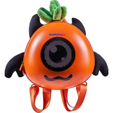 Zampago Carrot Ekranlı Çocuk Sırt Çantası - Turuncu