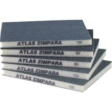 Arventec Atlas Sünger Zımpara Ince (98X123X10 Mm) 80 Kum