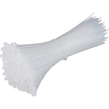 Go İthalat Plastik Çırt Kelepçe 100 Parça Beyaz 2.5X100MM (5477)