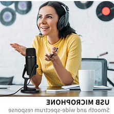 Die Grup USB Kondansatör Mikrofon, Yüksek Ses Kalitesi ve Taşınabilirlik