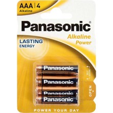 Panasonic Alkalinli Ince Pil Pro Power LR03X/4BP