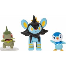 Pokemon Battle Figür 3'lü Figür Seti Seri-16 Asorti POK/95155-R