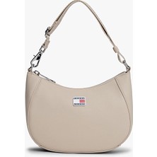 Tommy Jeans Kadın Omuz Çantası AW0AW18064ABY Bej