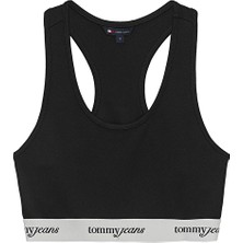 Tommy Jeans Kadın Tişört DW0DW22762 Siyah