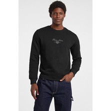Guess Jeans Erkek Sweatshirt M5BQ35K9V31 Siyah
