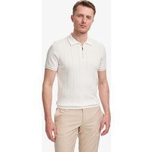 Pierre Cardin Slim Fit Erkek Tişört Pu 10696 Bej