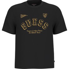 Guess Jeans Slim Fit Erkek Tişört M5BI43K8HM0 Siyah