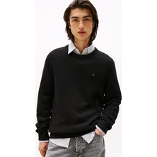 Tommy Jeans Erkek Kazak DM0DM21787 Siyah