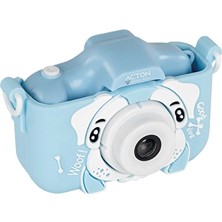 Acton Kids Fotoğraf Makinesi (Dog) Mavi