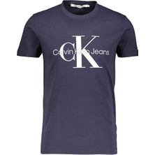 Calvin Klein Jeans Erkek Tişört J30J320935 Mavi/lacivert
