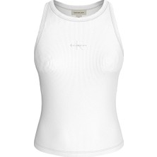 Calvin Klein Jeans Kadın Atlet LV047E200G Beyaz