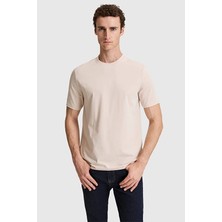 Pierre Cardin Regular Fit Erkek Tişört Pu 12679 Bej