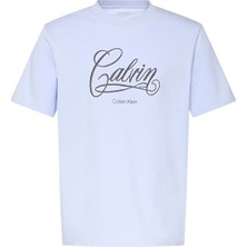 Calvin Klein Jeans Erkek Tişört LV04RE804G Mor