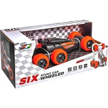 Can-Em Oyuncak Canem Oyuncak Uzaktan Kumandalı Six Stunt Car Şarjlı Akrobat Araba F6