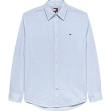 Tommy Jeans Erkek Gömlek DM0DM22761 Mavi