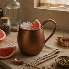 Mesk & More Dune Oksit Bakır Moscow Mule Bardak 500 ml