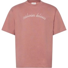Calvin Klein Jeans Erkek Tişört LV04RC225G Turuncu