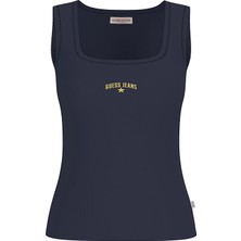 Guess Jeans Kadın Body W6GPZ2KA0H1 Lacivert