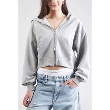 Calvin Klein Jeans Kadın Sweatshirt LV047C216G Gri