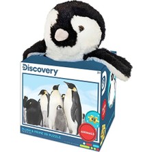 Neco Penguen Peluş ve 48 Parça Puzzle