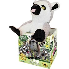 Neco Lemur Peluş ve 48 Parça Puzzle