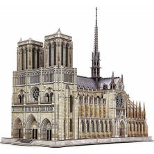 Neco Notre Dame De Paris - Fransa 3D Puzzle