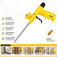 Şahin Tools ŞHT-148 Plastik Poliüretan Köpük Tabancası Izolasyon Boşluk Doldurma Tabancası