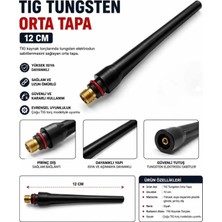 Dattweld Tig Tungsten Tapa Uzun 12 cm Tungsten Tapa