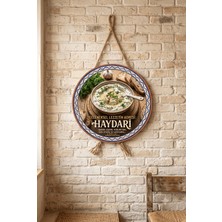 Mayeka Haydari Meze Temalı Restoranlar Şarküteriler Balıkçılar Için Ahşap Duvar Kapı Dekoratif Süs