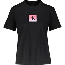 Calvin Klein Jeans Kadın Tişört LV047C864G Siyah