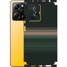 Kapps Poco X5 Pro ile Uyumlu Rainbow Serisi Premium Kaplama 360