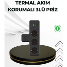 Hsc Bilişim Masa Üstü Çoklu Priz USB ve Type-C Çıkışlı Güç Dağıtıcı
