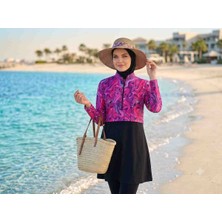 Trendol Fashion Life Deniz Havuz Kadın Haşema /desenli
