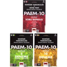 Yargı Yayınevi 2026 Paem Komiser Yardımcılığı ve Rütbe Terfi Sınavlarına Hazırlık Soru Bankası ve Deneme Sınavı Seti