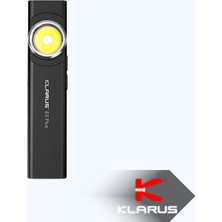 Klarus E5 Plus Ultra Ince Çift Anahtarlı Güçlü Işık Manyetik Edc El Feneri