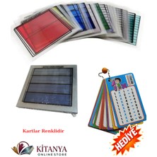 Kitanya Şeffaf Kesir Kartları Hediyeli