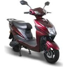 Volta Vs1 Kırmızı Elektrikli Motor 6 Akülü Yeni Model 2025