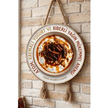 Mayeka Atom Mezesi Temalı Restoranlar Şarküteriler Balıkçılar Için Ahşap Duvar Kapı Dekoratif Süs