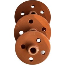 Empressco Toprak Sarma Taşı 18-19-22 cm (Delikli Kapak) 3 Lü Set