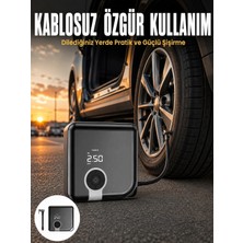 Hsc Bilişim Type-C Şarj Girişli Taşınabilir Elektrikli Hava Pompası Yeni Nesil