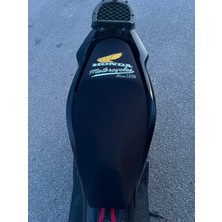 Utku Giyim Honda Baskılı Forza Uyumlu Motosiklet Sele Kılıfı Siyah Renk